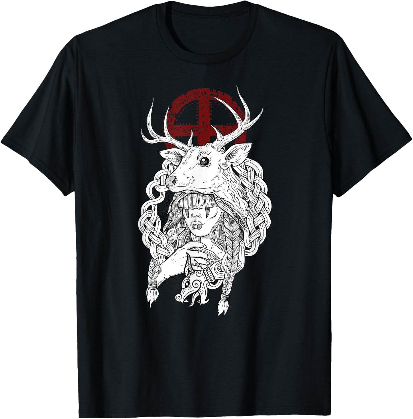 Heilung Schamanenhemd für Wikinger T-Shirt - T-Shirt | Black