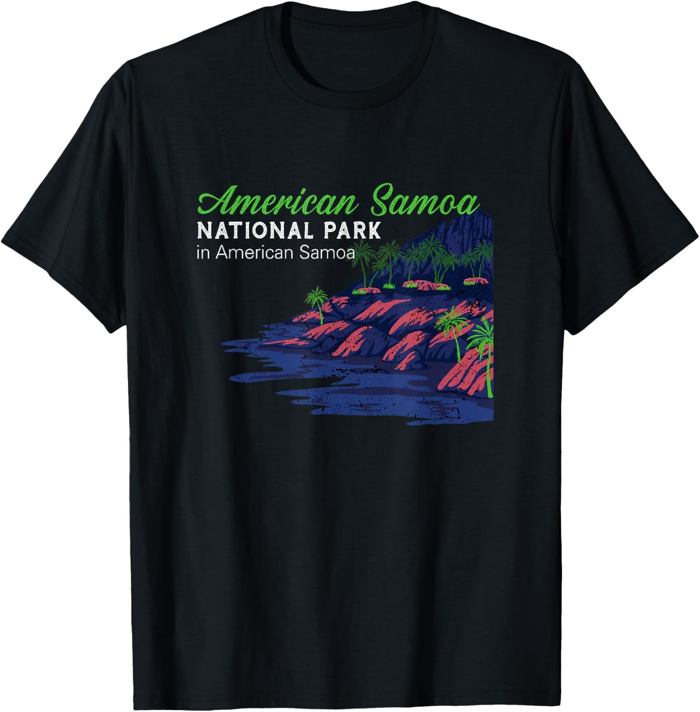 American Samoa National Park T-Shirt - T-Shirt | Black