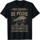 Funny Fisherman My Apologies Fishing , Black, S T-Shirt - T-Shirt | Black