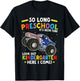 So Long Preschool Graduation Monster Truck T-Shirt - T-Shirt | Black