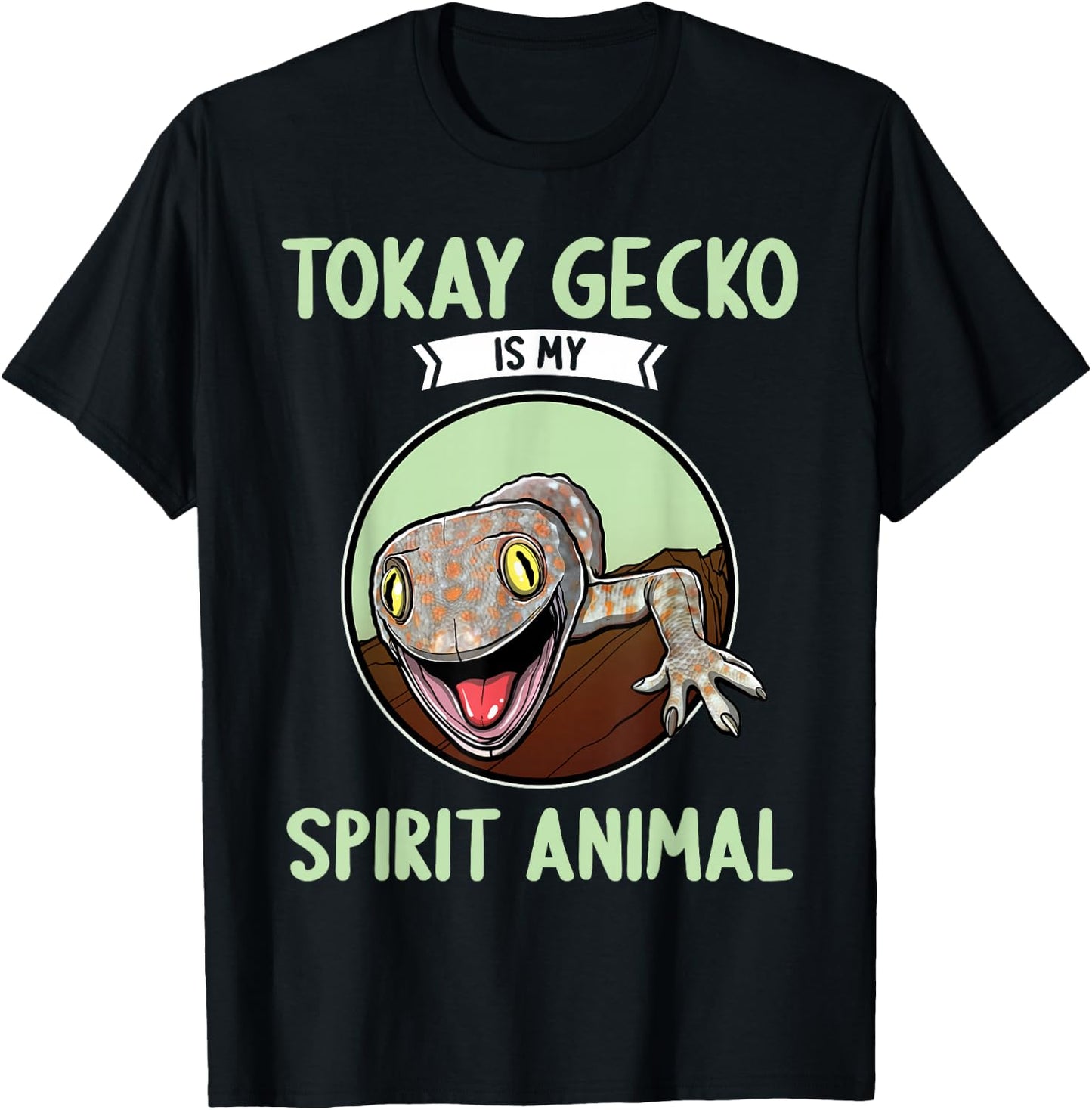 Tokay Geckos Tokay Gecko T-Shirt - T-Shirt | Black