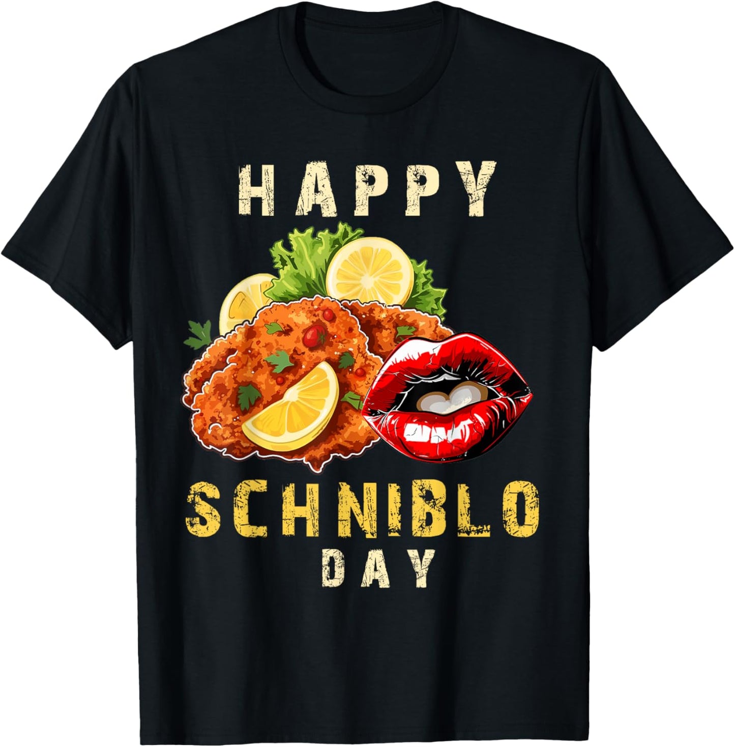 Schniblo Tag – Happy Schniblo Day 's Day , black T-Shirt - T-Shirt | Black