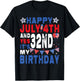 4th of July 32nd Birthday Patriotic USA Independence Day T-Shirt - T-Shirt | Black