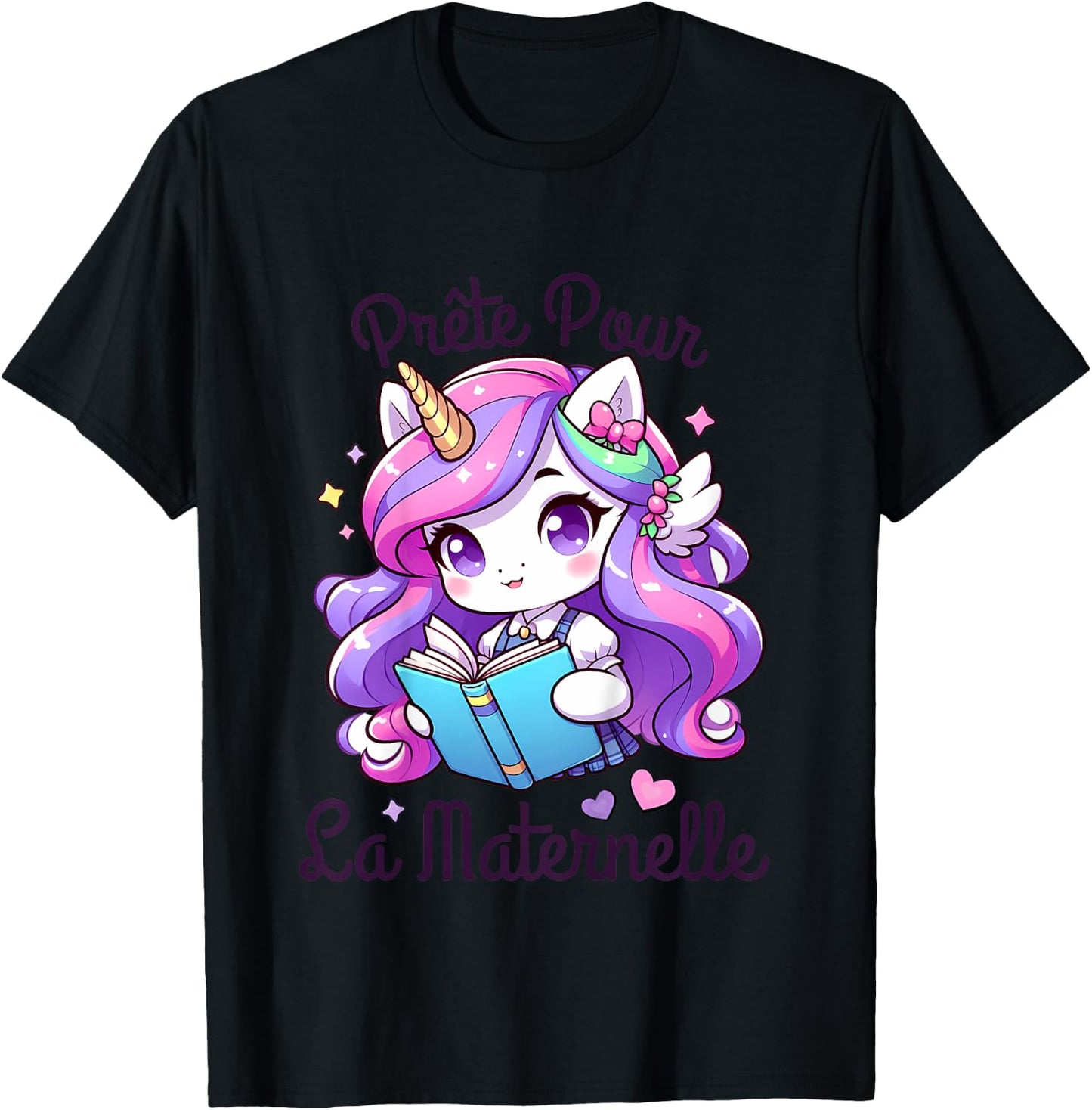 Child Girl Preschool Gift Back to School 2024 , white, 2 T-Shirt - T-Shirt | Black