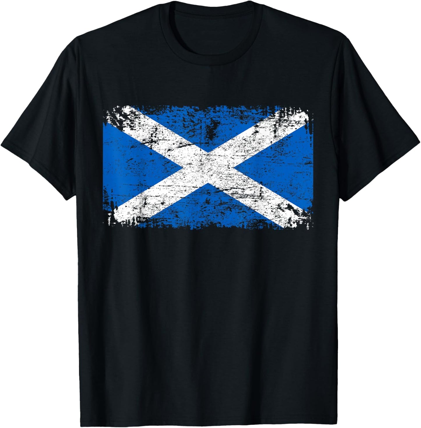 SCHOTTLAND Flagge | Damen Herren Kinder SCOTLAND T-Shirt - T-Shirt | Black