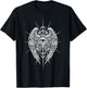 Seraphim Biblischer Engel Sehendes Auge Esoterik Christian T-Shirt - T-Shirt | Black