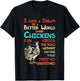 I Dream Of A Better World Where Chickens Can Cross The Road T-Shirt - T-Shirt | Black