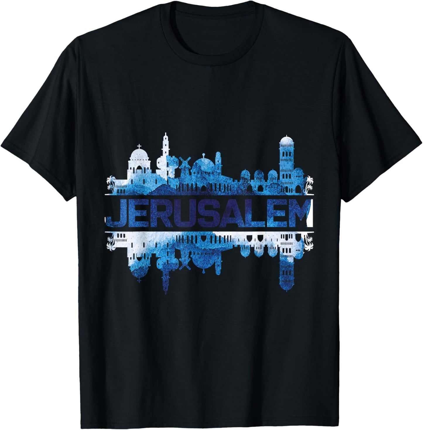 Jerusalem Israel T-Shirt - T-Shirt | Black