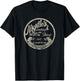 Stockton California Vintage Restaurant Bar Motel Advertising T-Shirt - T-Shirt | Black