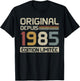 Original 1985 Birthday Gift 40 Years anniv 40 years T-Shirt - T-Shirt | Black