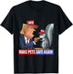 Funny Donald Trump Feeding a Peanut to a Squirrel T-Shirt - T-Shirt | Black