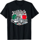 Mexico Lowrider Truck, Vintage Lowrider, Classic Lowrider T-Shirt - T-Shirt | Black