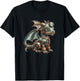 Dragon Steampunk Vintage Art Men Women Children Retro T-Shirt - T-Shirt | Black