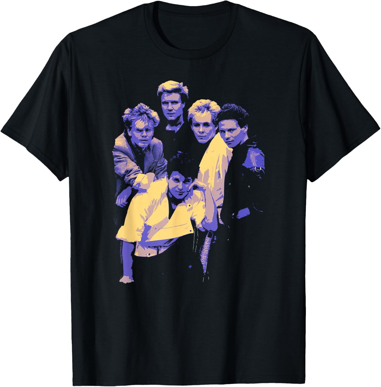 TV Times Duran Duran Bandporträt, blau, 1983 T-Shirt - T-Shirt | Black