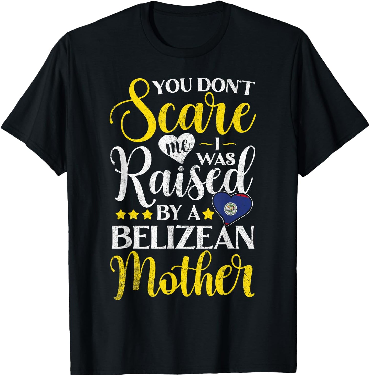 Belize Flag Souvenirs for Belizeans Men & Women T-Shirt - T-Shirt | Black
