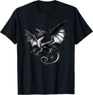 Dragon Medieval Ren Faire Lazy Costume T-Shirt - T-Shirt | Black