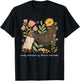Easily Distracted By Chickens And Books Chicken Book Lover T-Shirt - T-Shirt | Black