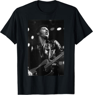 Bruce Springsteen Live At Wembley by Simon Fowler , Black, S T-Shirt - T-Shirt | Black