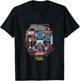 Sonic The Hedgehog Metal Sonic Vintage Kanji Poster T-Shirt - T-Shirt | Black