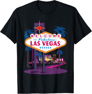 I Love LAS VEGAS Nevada City Vegas Souvenir Gifts Las T-Shirt - T-Shirt | Black