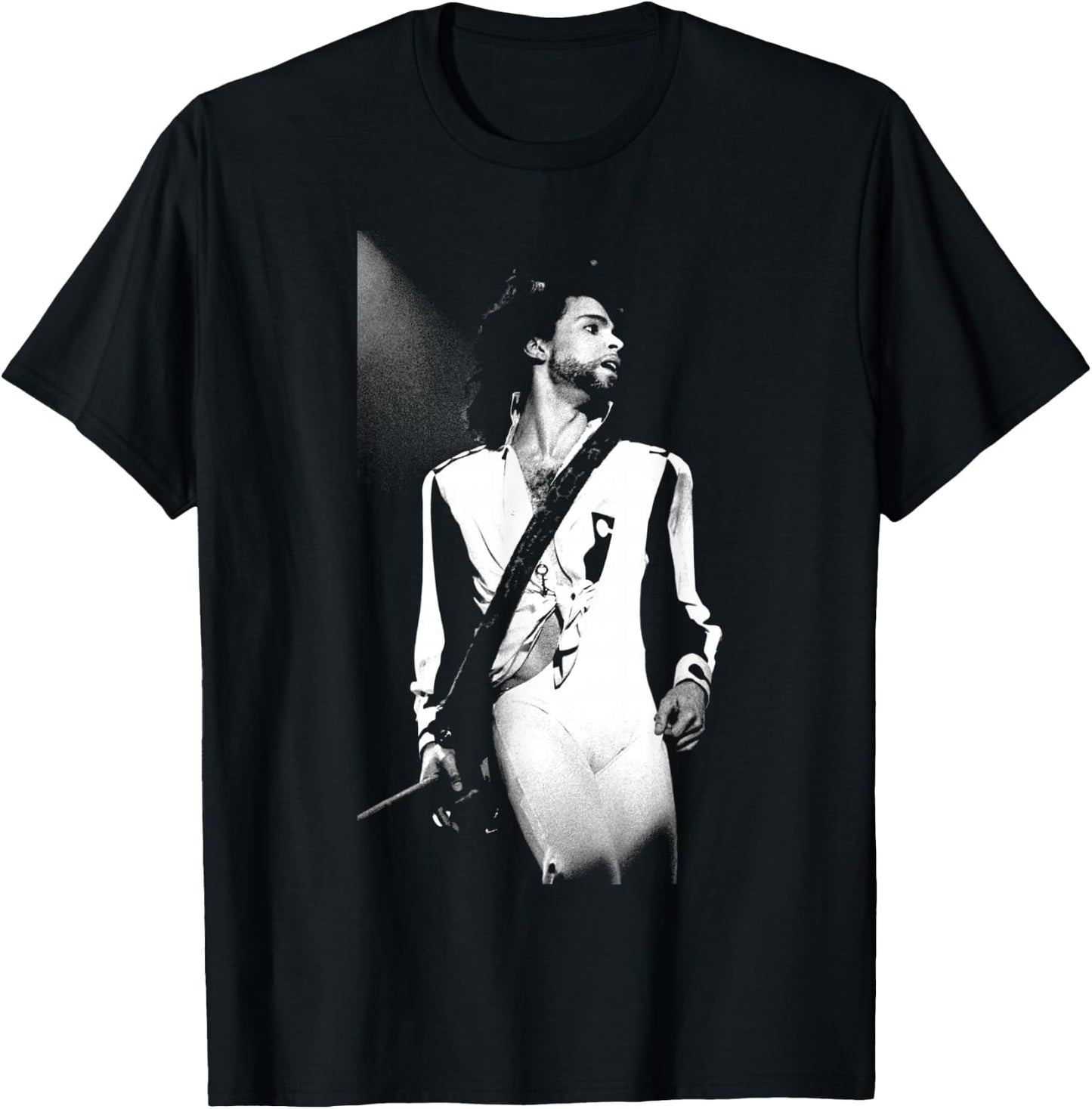 Prince Live Nude Tour Graffiti Bridge Era 1990 T-Shirt - T-Shirt | Black