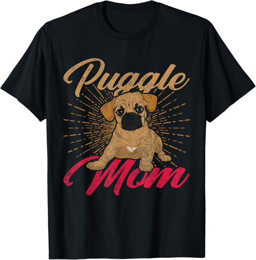 Cute Pet Animal Dog Lover Puggle Mom Mothers Day Puggle