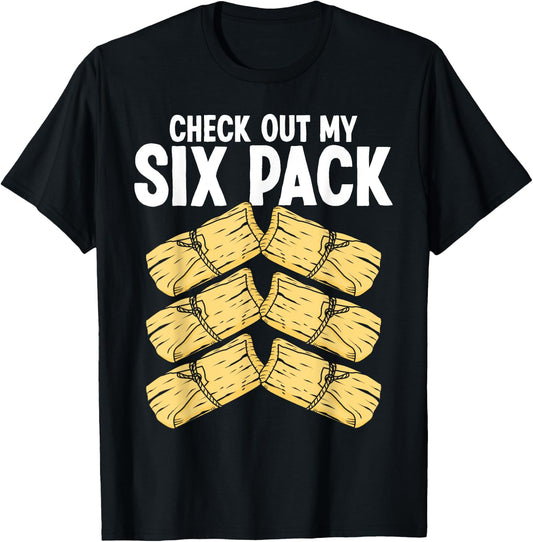 Mexican Chicken Tamales Making Mexico Food Tamale Husks T-Shirt - T-Shirt | Black