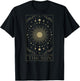 The Sun Tarot Sonne Tarotkarten Goth Witchcraft Back Print T-Shirt - T-Shirt | Black