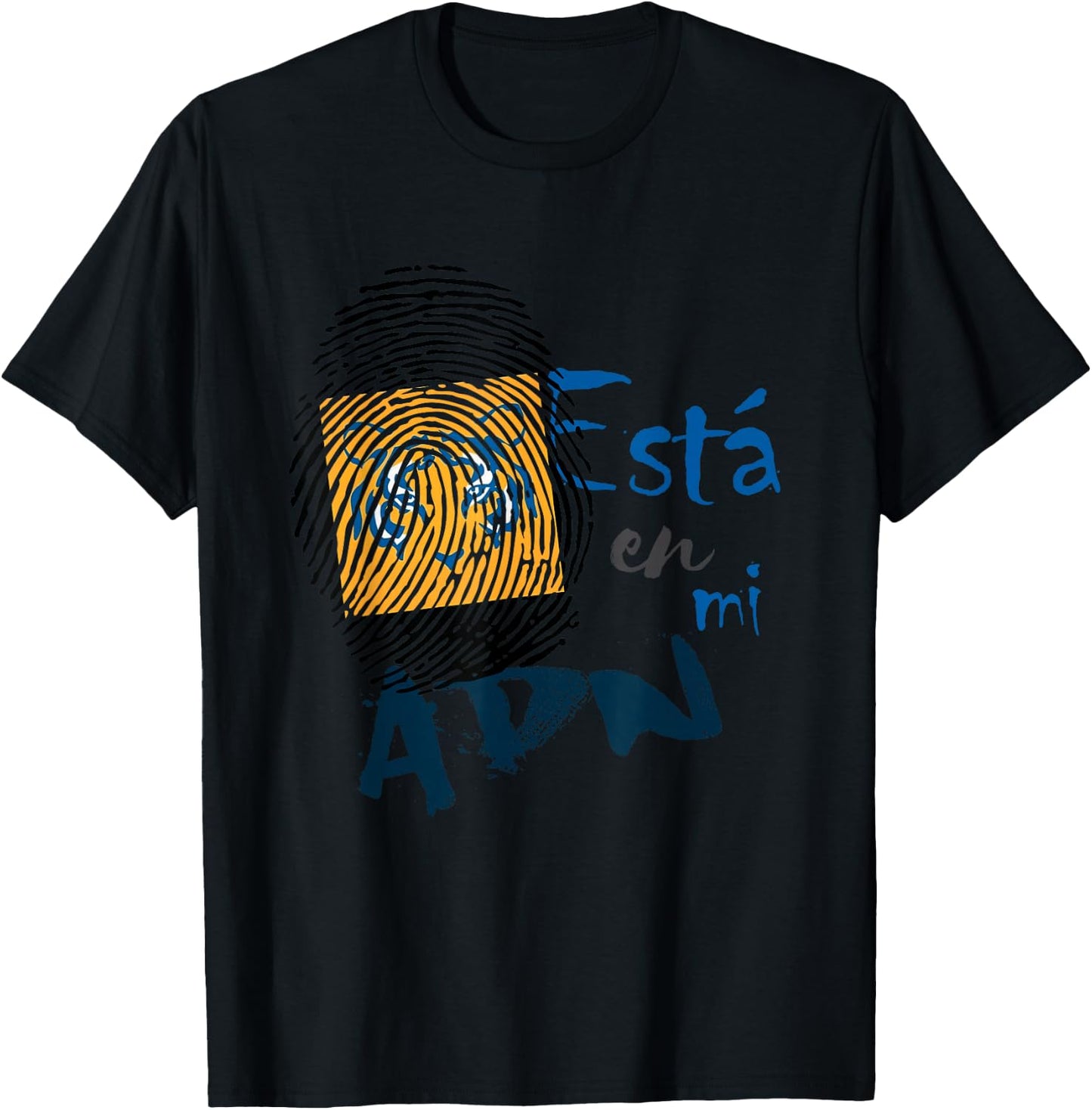 Tigres Futbol adn Mexico Nuevo Leon T-Shirt - T-Shirt | Black