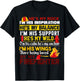 I Love Being Loved By My Firefighter T-Shirt - T-Shirt | Black