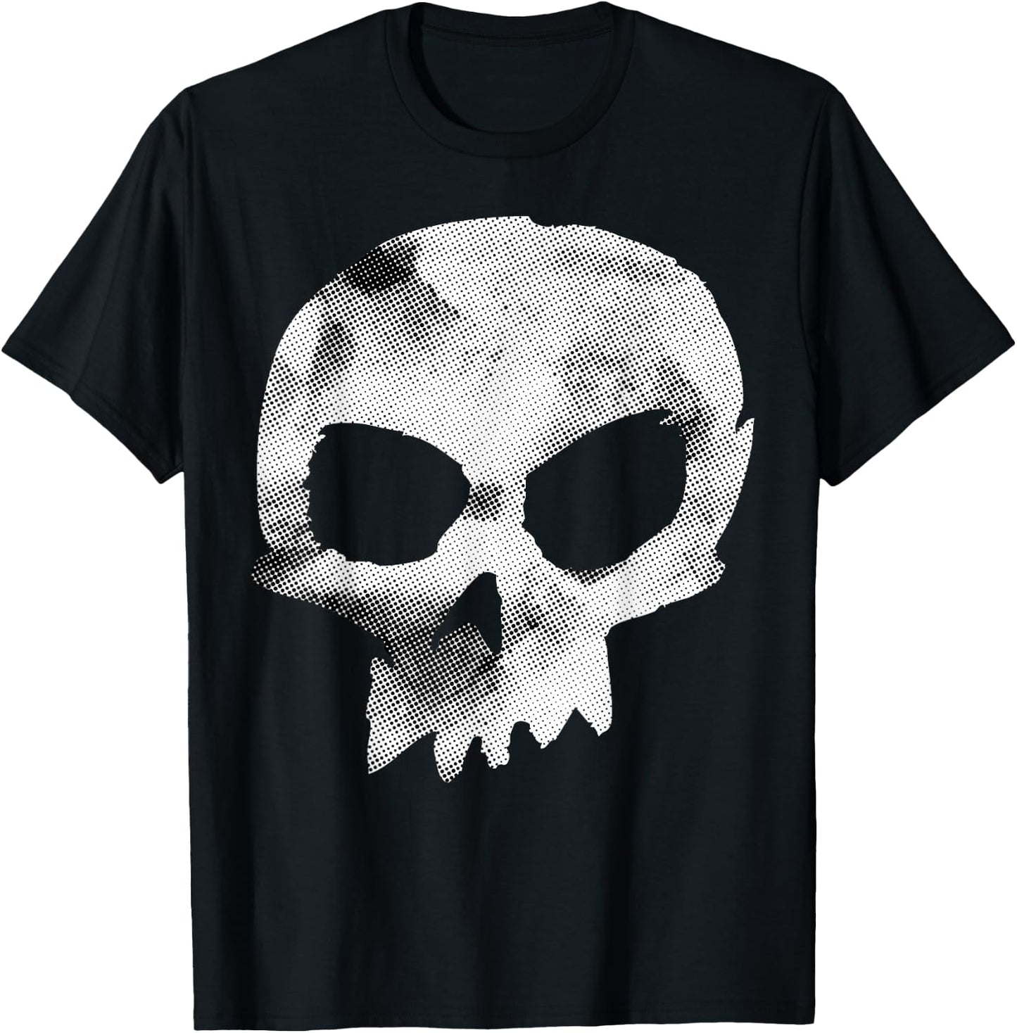 Disney Pixar Toy Story Sid Skull Classic Big Chest Emblem T-Shirt - T-Shirt | Black