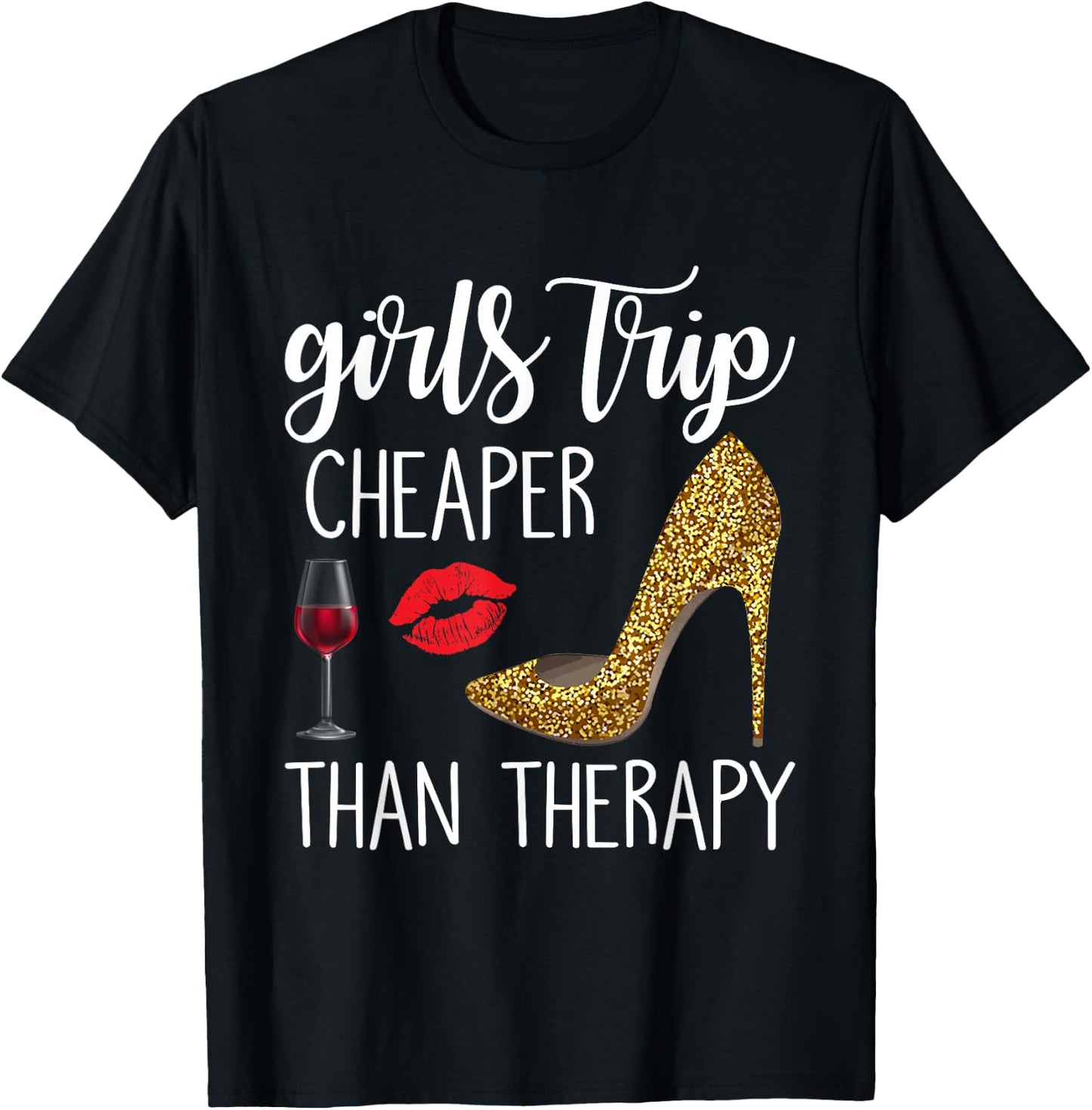 Girls Weekend 2025 Women Girls Trip Travel 2025 T-Shirt - T-Shirt | Black