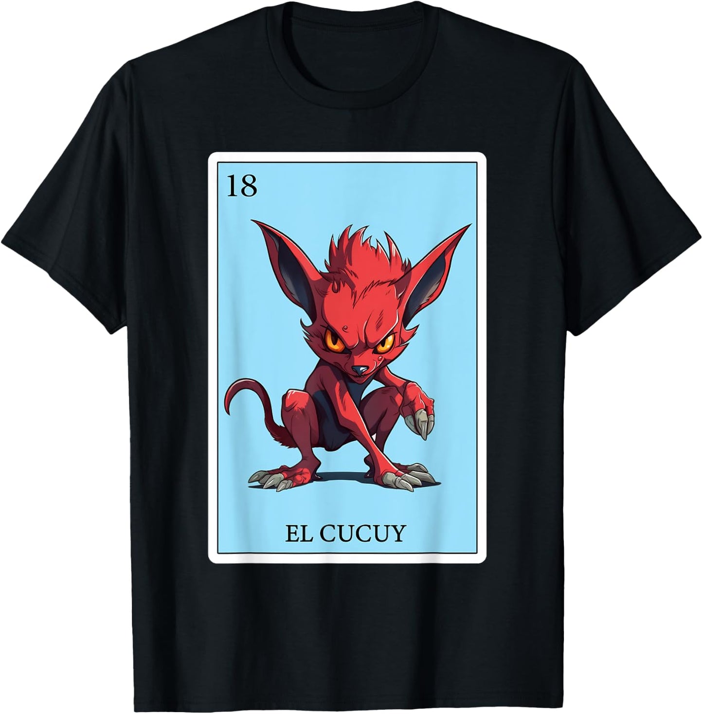 Spanish-Mexican Bingo Funny Gifts - El Cucuy T-Shirt - T-Shirt | Black