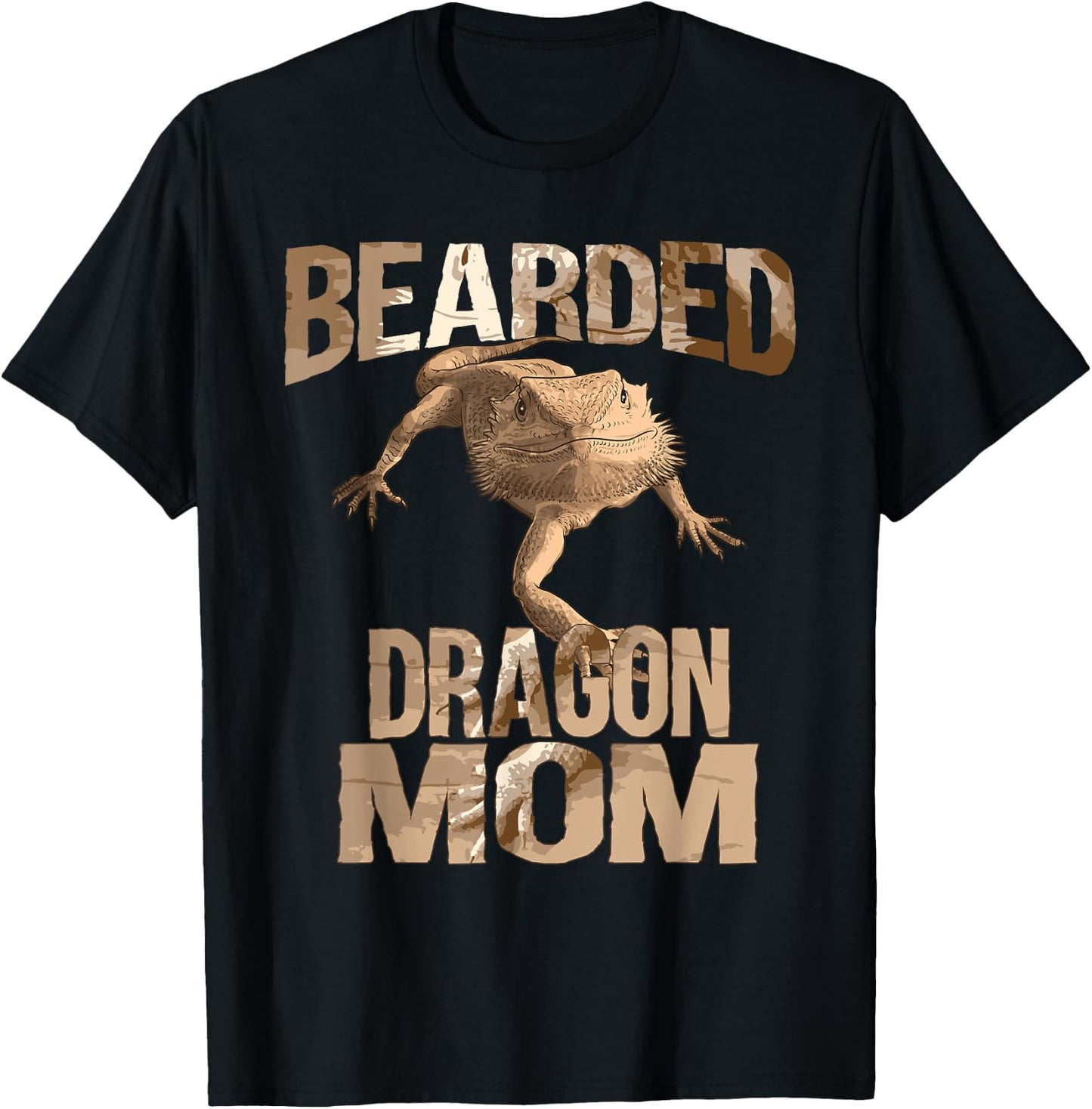 Cool Bearded Dragon Art Girls Bearded Dragon Lover T-Shirt - T-Shirt | Black