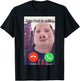 John Pork is Calling Funny Answer Call Phone T-Shirt - T-Shirt | Black