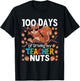 100 Days of Driving My Teacher Nuts Squirrel School Funny T-Shirt - T-Shirt | Black