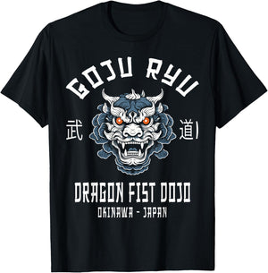 Dragon Fist Dojo Goju Ryu Karate T-Shirt - T-Shirt | Black