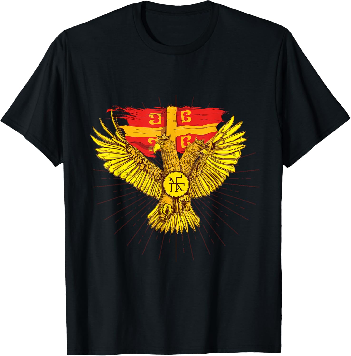 Byzantine Eagle T-Shirt - T-Shirt | Black