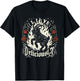 Live Deliciously Occult Goat Witch Horror T-Shirt - T-Shirt | Black
