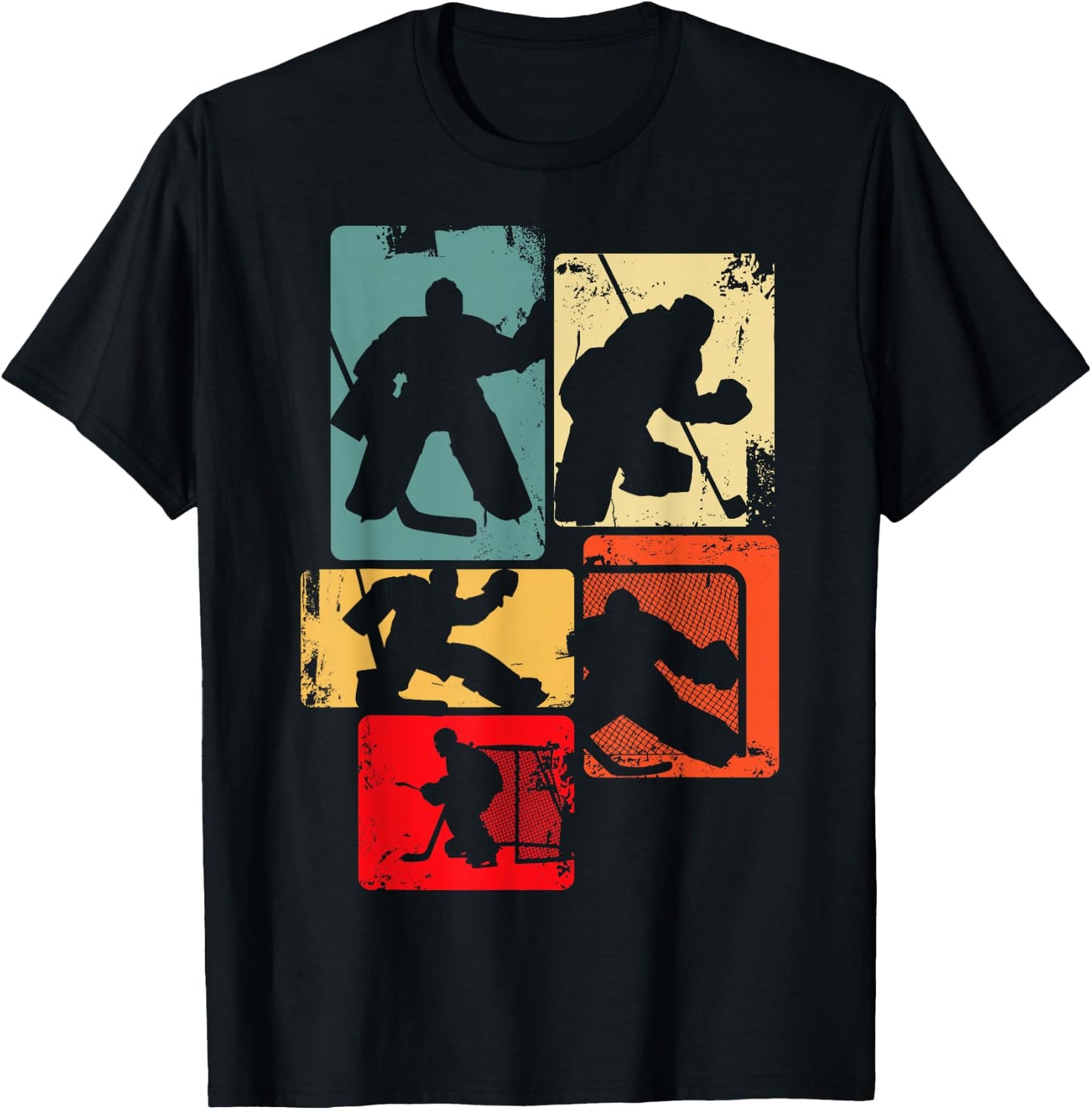 Eishockey Torwart Jungen Männer Kinder T-Shirt - T-Shirt | Black
