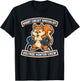 Cute Squirrel Short Circuit Specialist Electrician Art T-Shirt - T-Shirt | Black