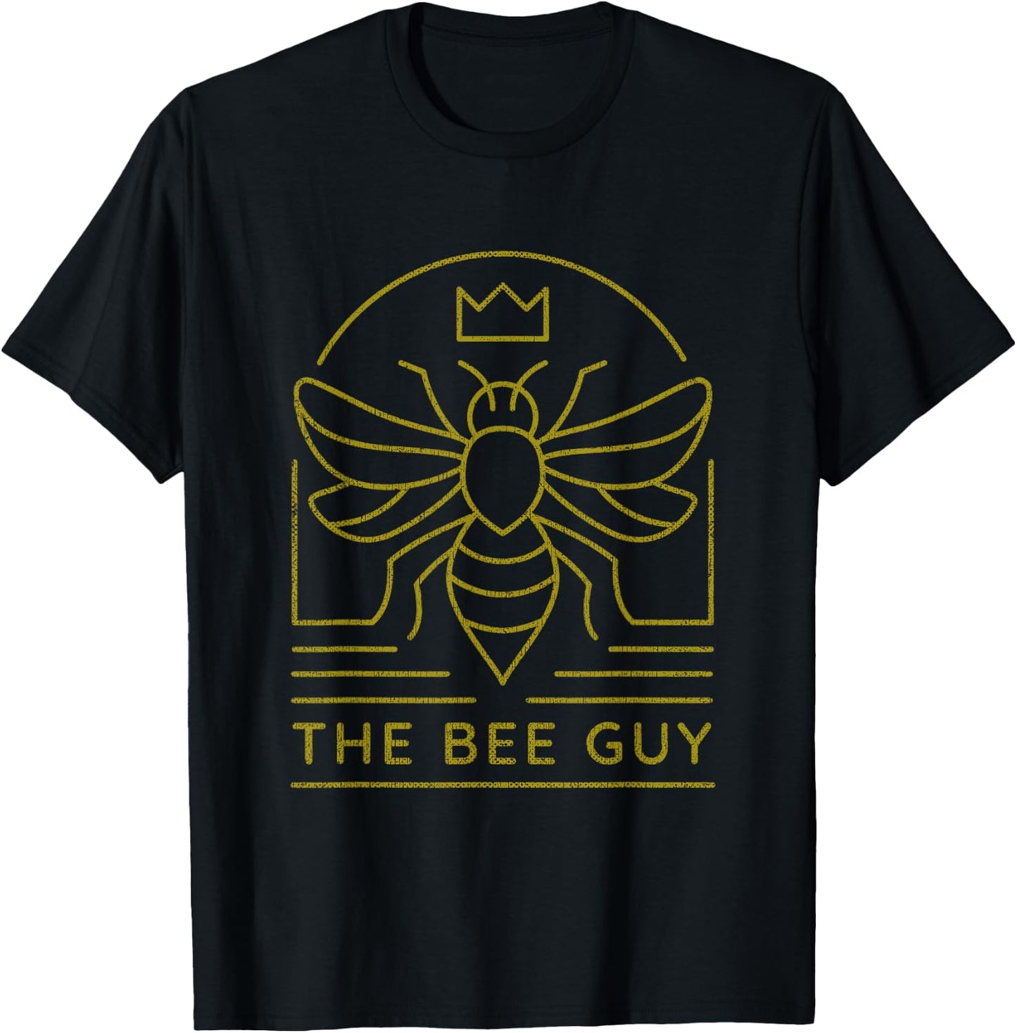 Bee Lover Men Beekeeper Outfit The Bee Guy T-Shirt - T-Shirt | Black