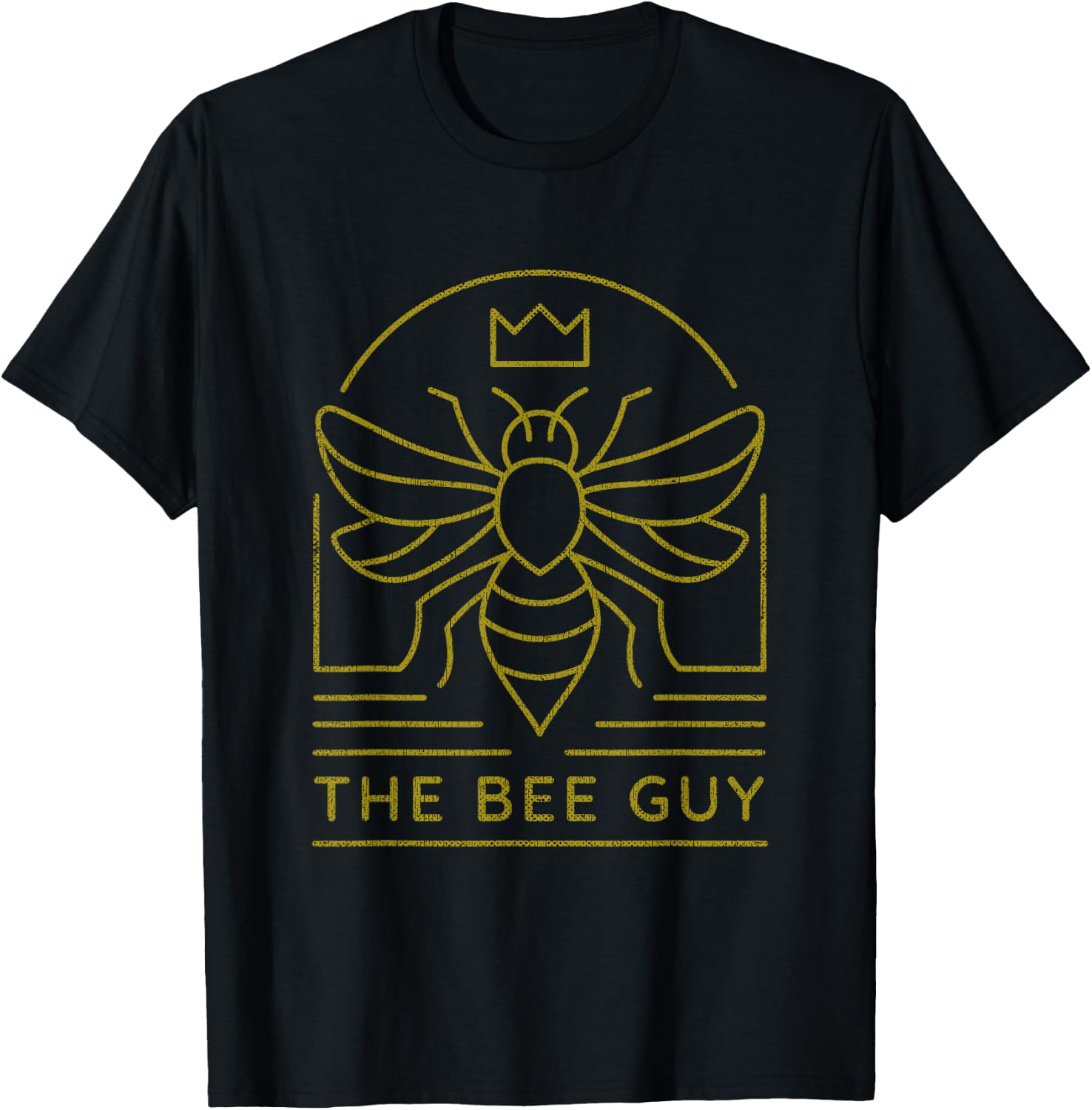 Bee Lover Men Beekeeper Outfit The Bee Guy T-Shirt - T-Shirt | Black