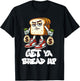 Hip Hop Get Ya Bread Up Urban Streetwear Money Bags Hustle T-Shirt - T-Shirt | Black