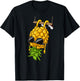 Swinging Pineapple Cartoon Swinger Upside Down Pineapple T-Shirt - T-Shirt | Black