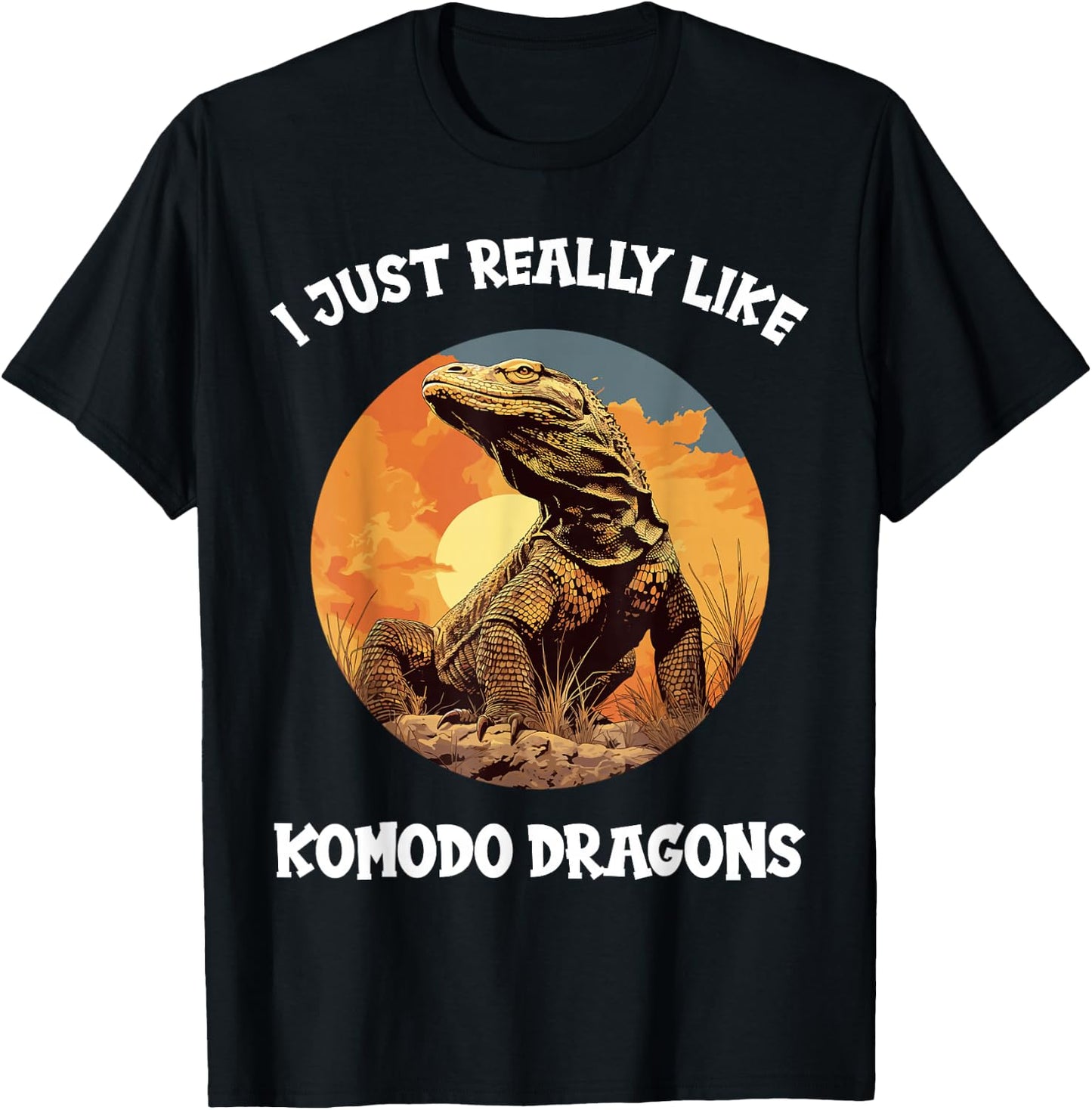 I just really like Komodo Dragons. Komodo Dragon T-Shirt - T-Shirt | Black