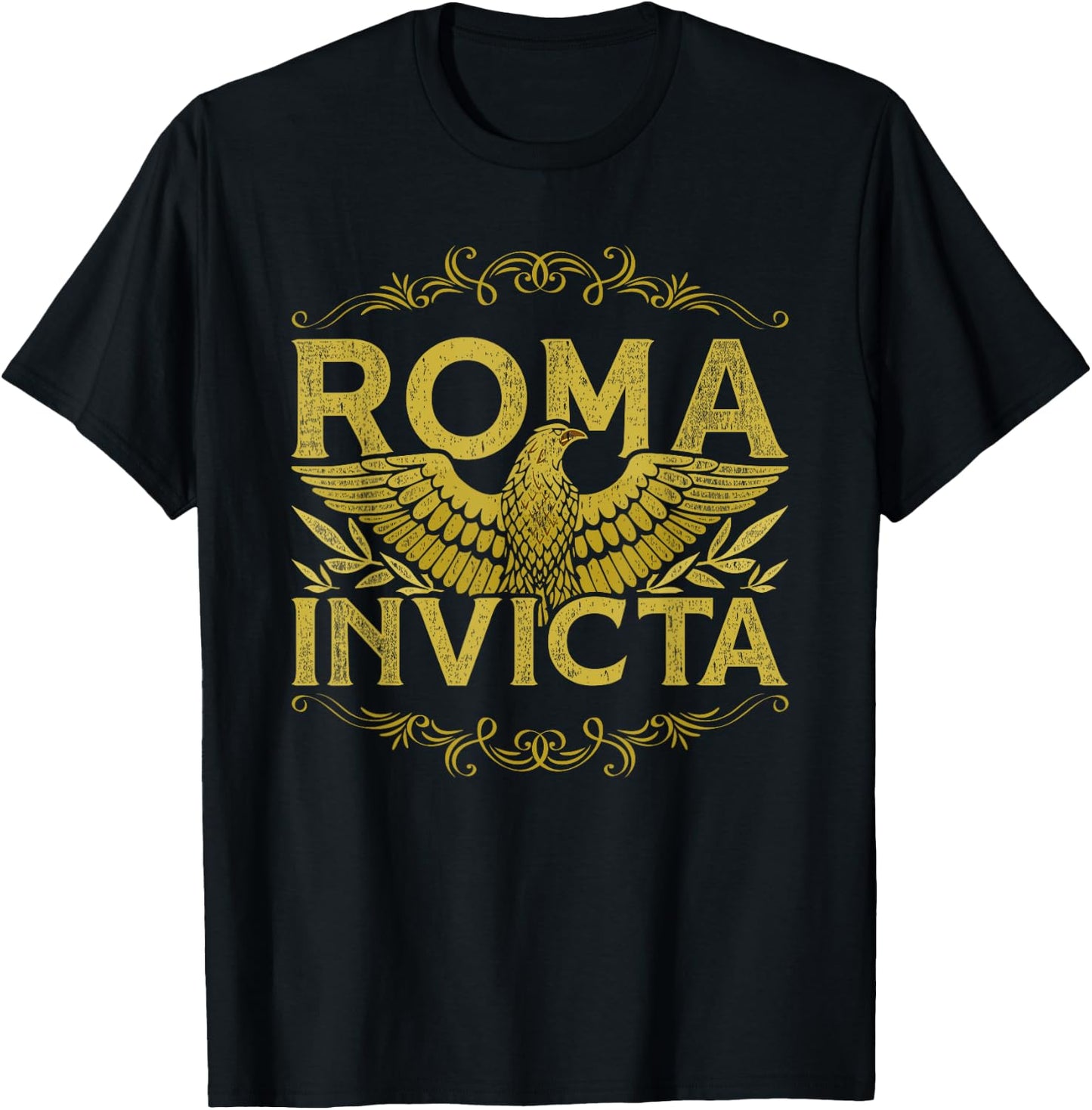 Saturnalia Roma Invicta T-Shirt - T-Shirt | Black