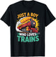 Boys Train T-Shirt - T-Shirt | Black