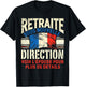 Retirement 2025 Man Retired 2025 , Black, S T-Shirt - T-Shirt | Black