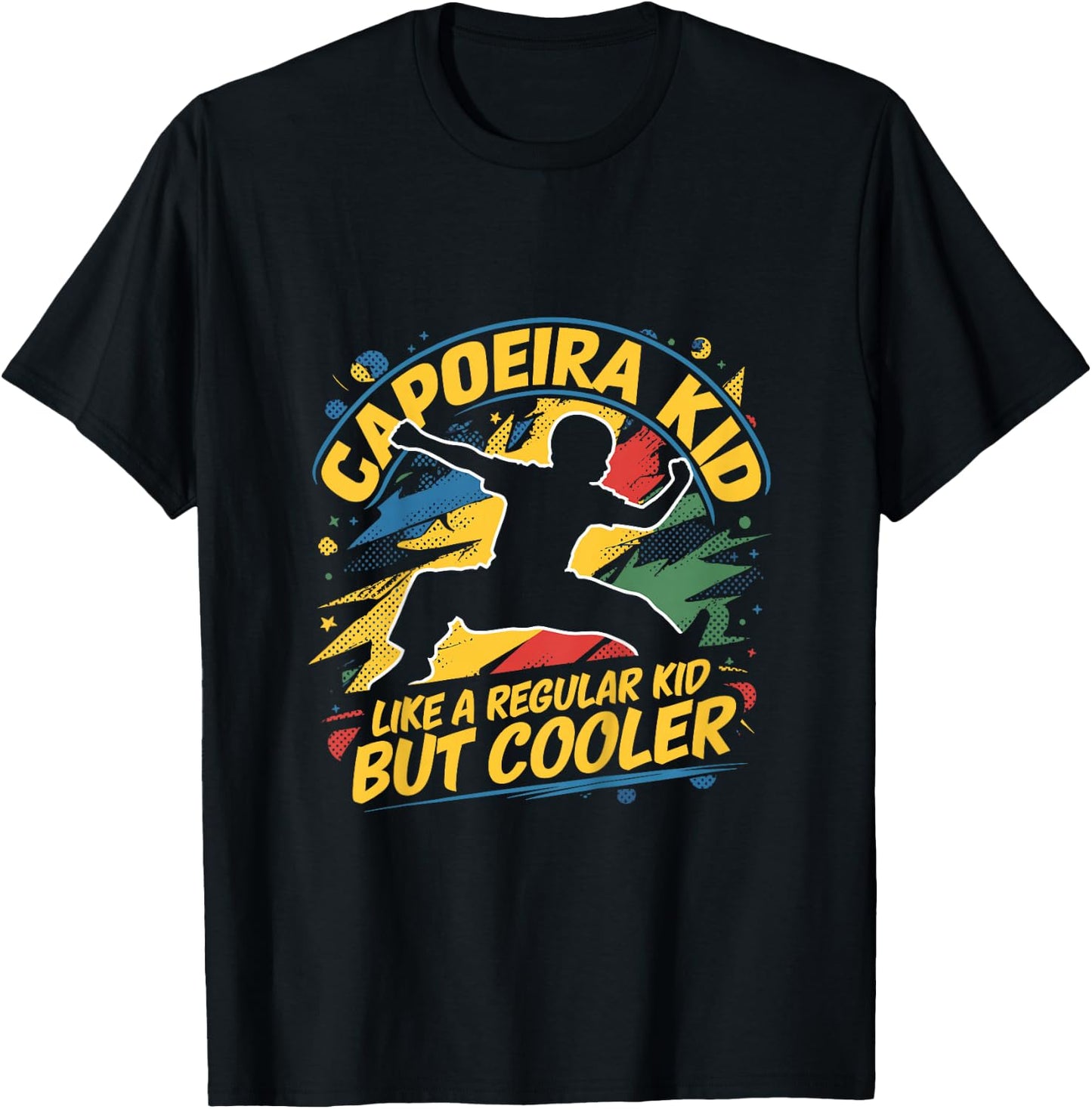 Child Capoeira Kid - like an ordinary but cooler child for children , Black, 2 T-Shirt - T-Shirt | Black